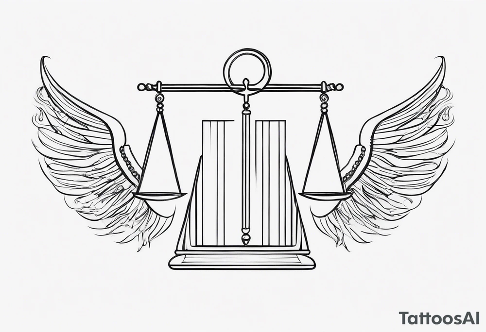 A small fine line combining the Virgo and libra symbols tattoo idea A small fine line combining the Virgo and libra symbols tattoo idea