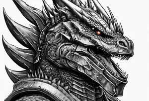 Mechagodzilla tattoo idea