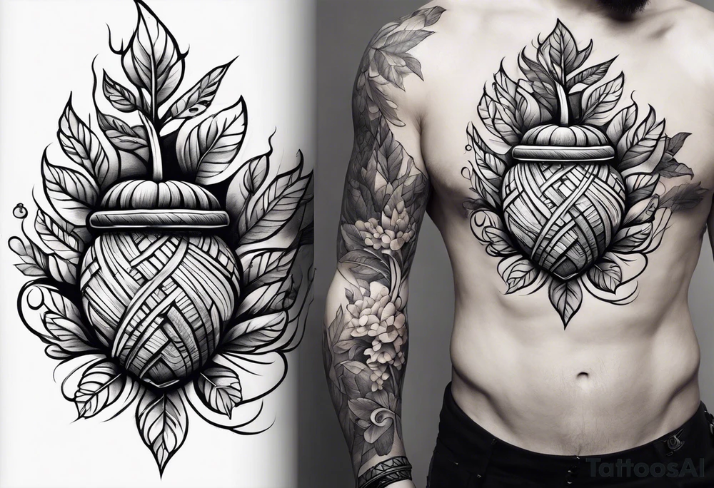 Acorn tattoo idea