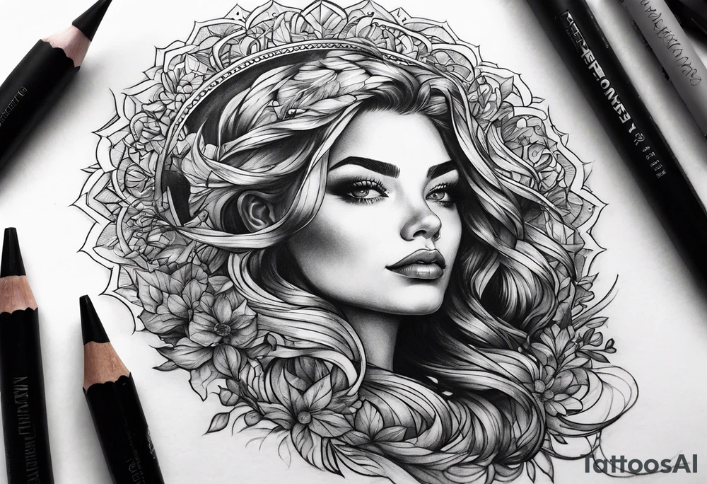 Small light in vast darkness tattoo idea