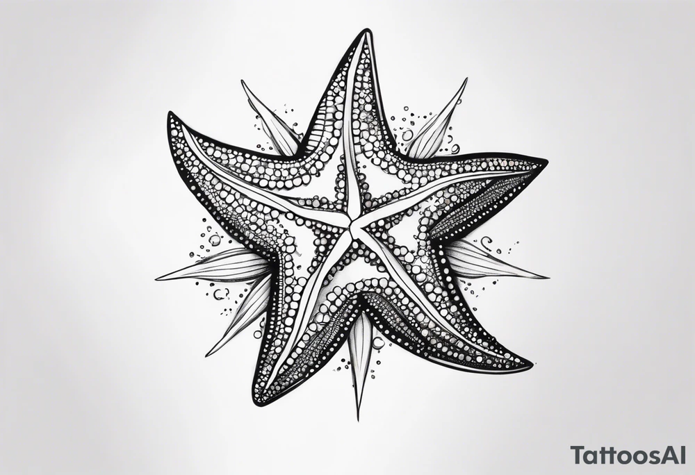 Starfish bracelet tattoo idea