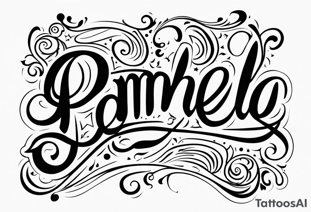 Pamela tattoo idea