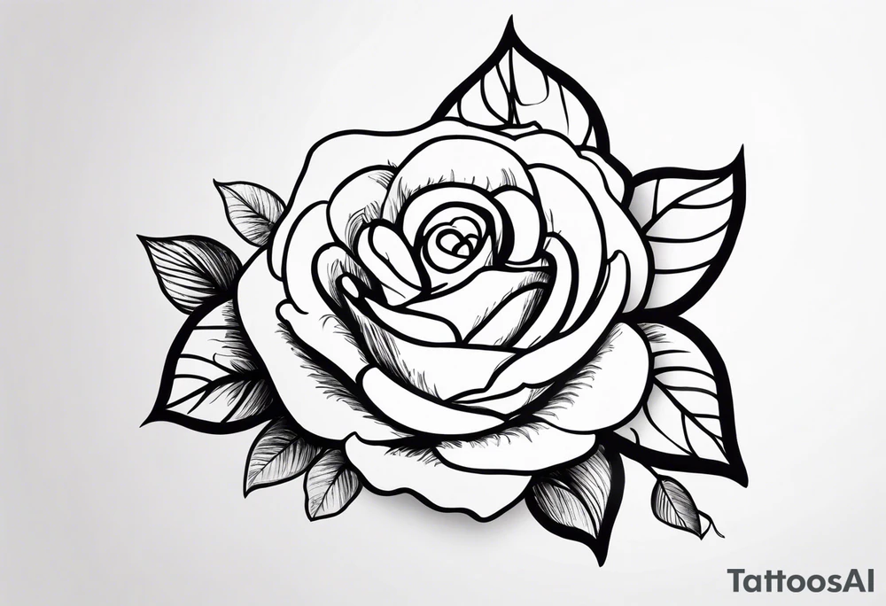 Create a back tattoo with rose petals and the quote 
I took the one less traveled by and it had made all the difference. tattoo idea