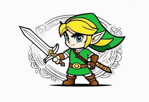 Link tattoo idea