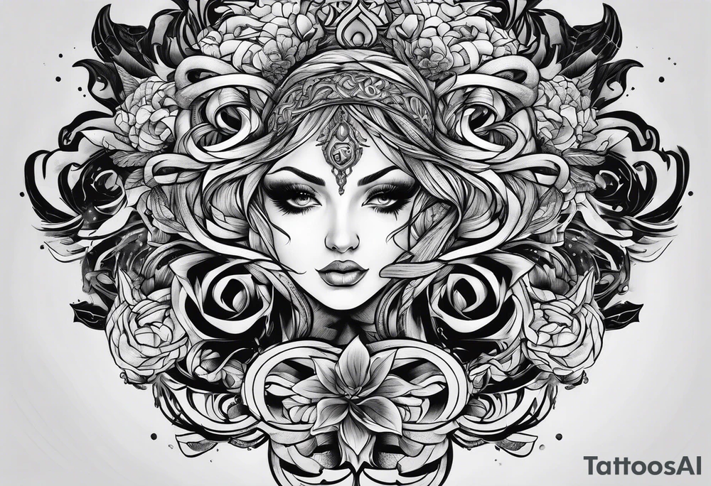 Forgive me knots tattoo idea