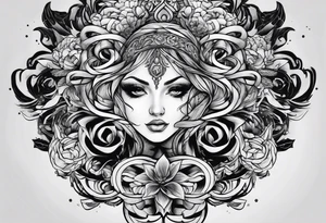 Forgive me knots tattoo idea