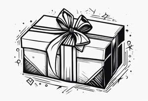 presents tattoo idea