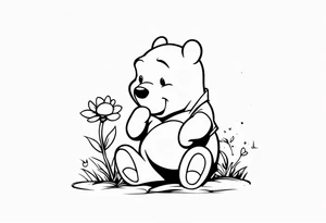 Winnie the Pooh tattoo idea