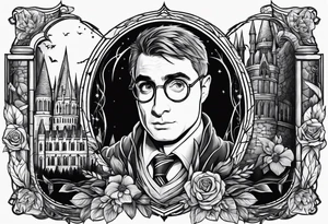 harry potter tattoo idea
