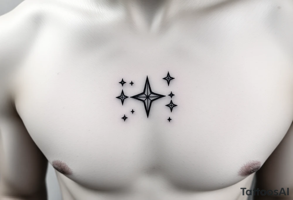 Stars tattoo idea