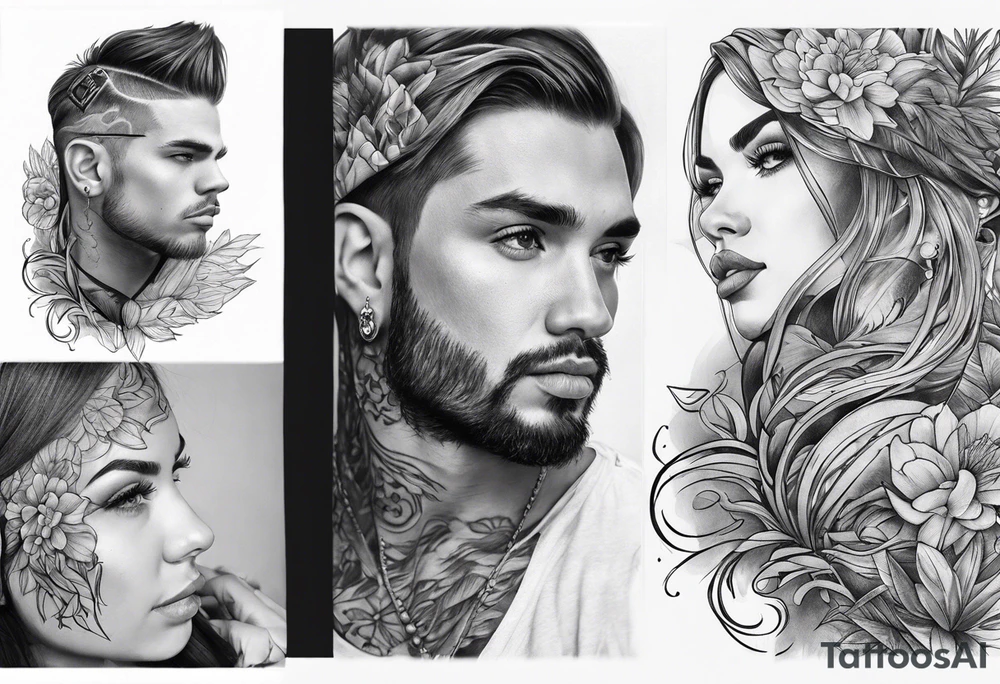 Wild sleeve tattoo idea