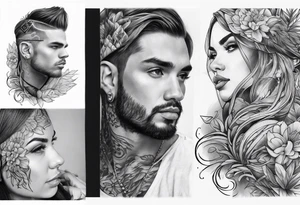 Wild sleeve tattoo idea
