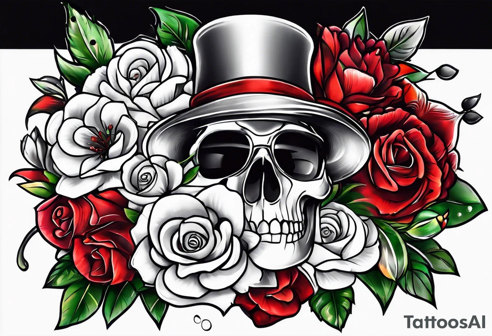 Best friend tattoo love for Las Vegas tattoo idea