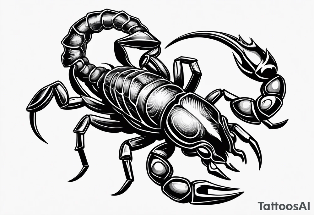 Scorpion tattoo idea