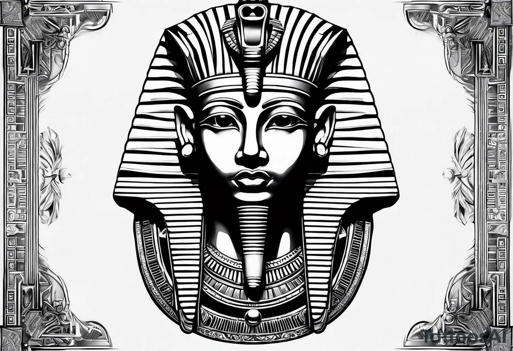 Pharaoh tattoo idea