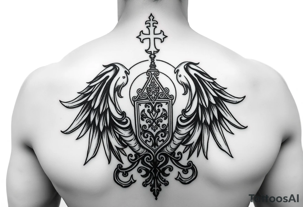 Tatouage vierge de kazan église russe orthodoxe tattoo idea