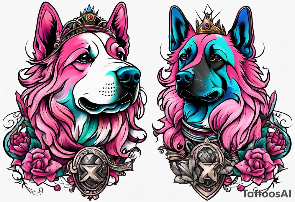 Rangers
Pink
Dogs tattoo idea