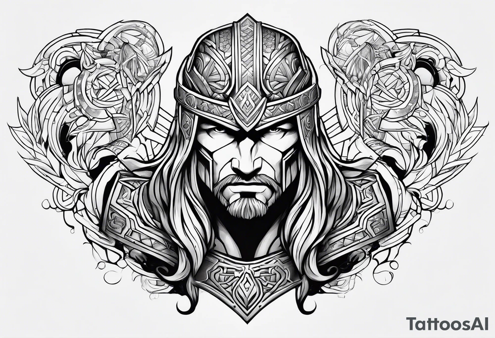 Armure de thor tattoo idea