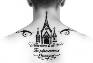 Tatouage vierge de kazan église russe orthodoxe
Avec inscription en russe tattoo idea