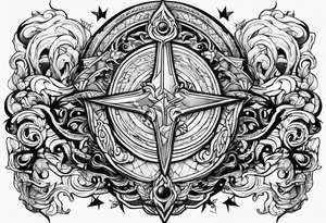 Trident tattoo idea