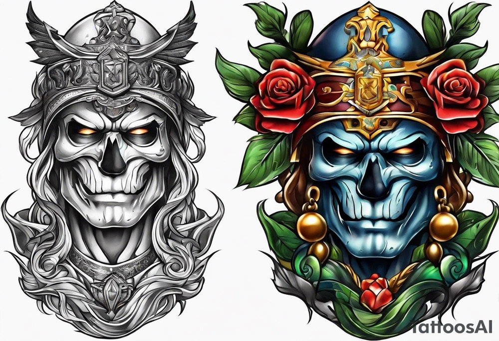 Bodybuilding tattoo idea
