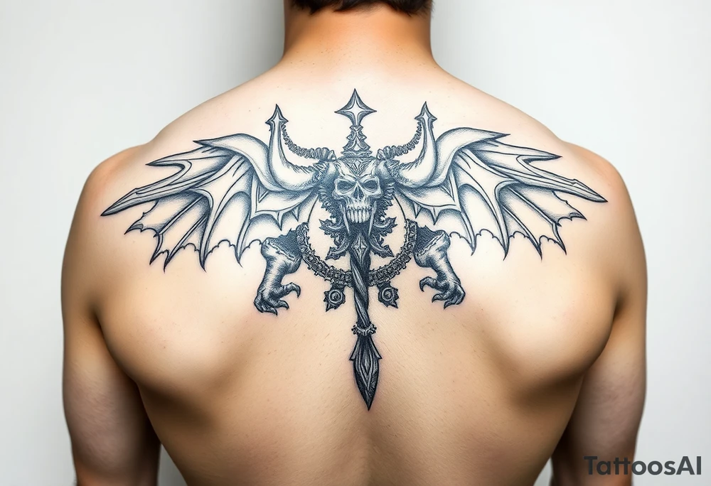 Traditional behemoth symbol tattoos from antiquity tattoo idea