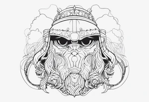 Goliath dainty tattoo idea