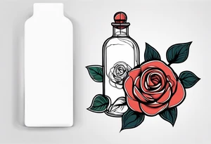 Rose 
Meer 
Flasche 
Dornen 
Seil
Kerze tattoo idea