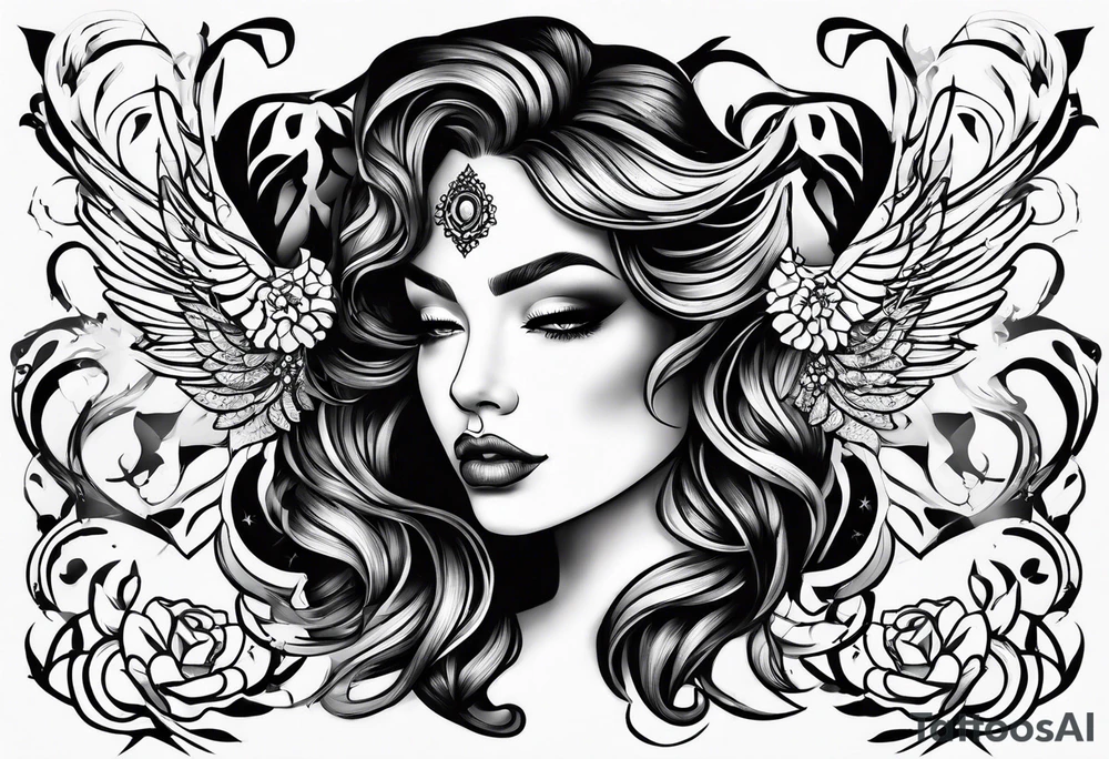 a man tattoo idea