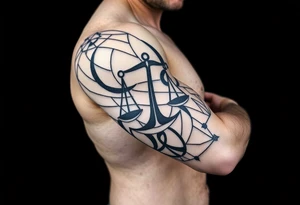 Computer code software developer, father of 6, masculine , strength, overcome, Libra, tattoo idea