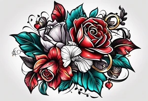 Trainer girls sport shop tattoo idea