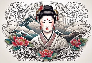 Memorialize loss of son tattoo idea