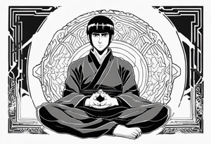 Rock Lee tattoo idea