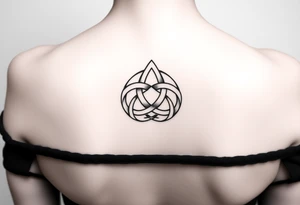 classic Celtic trinity knot. placement on the arm tattoo idea
