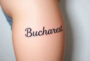 Bucharest tattoo idea