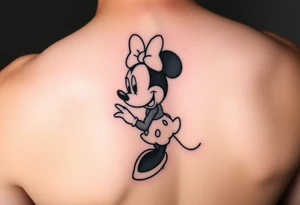 Minnie Mouse tattoo idea