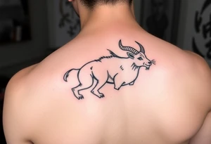 dog, rat, goat, ox street japanese style tattoo idea