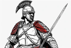 micro realism roman soldier roman art oscar akermo tattoo idea