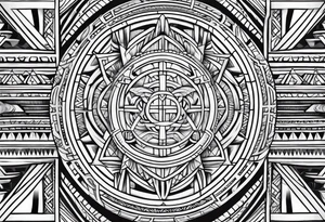 Messianic Polynesian tattoo idea
