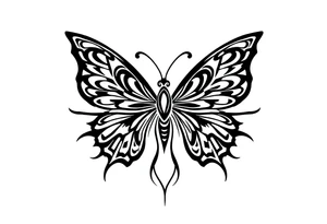 Butterfly tattoo idea