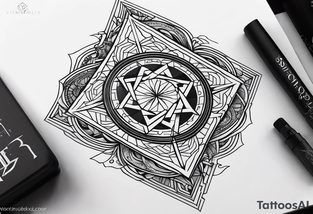 Psalm 23 tattoo idea