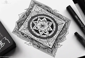 Psalm 23 tattoo idea