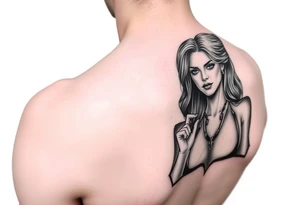 Female meth sobriety tattoo idea