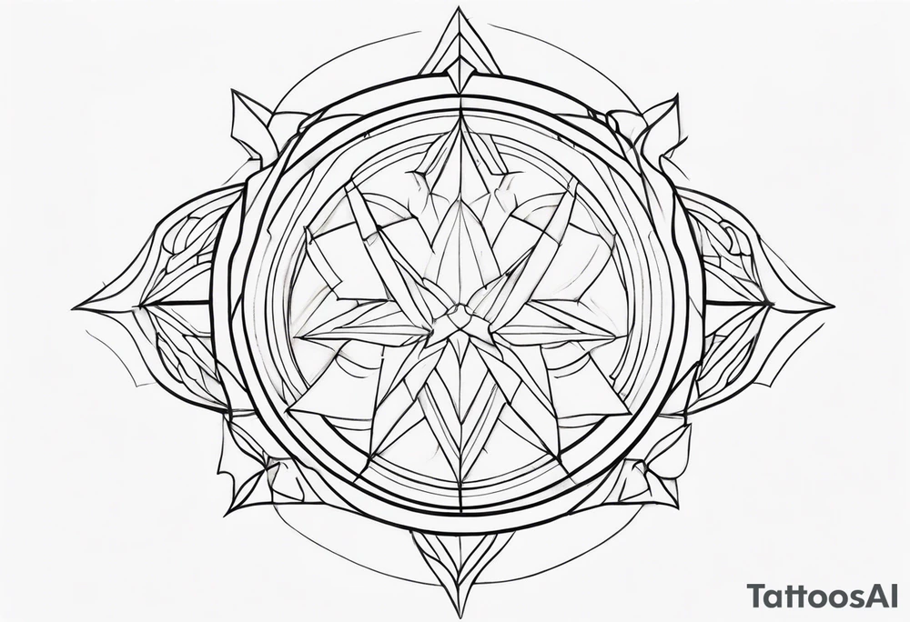 Golden tattoo idea