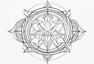 Golden tattoo idea