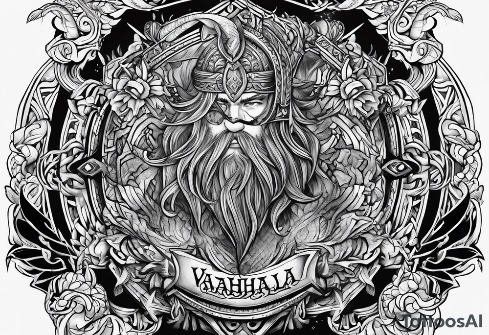 Valhalla tattoo idea
