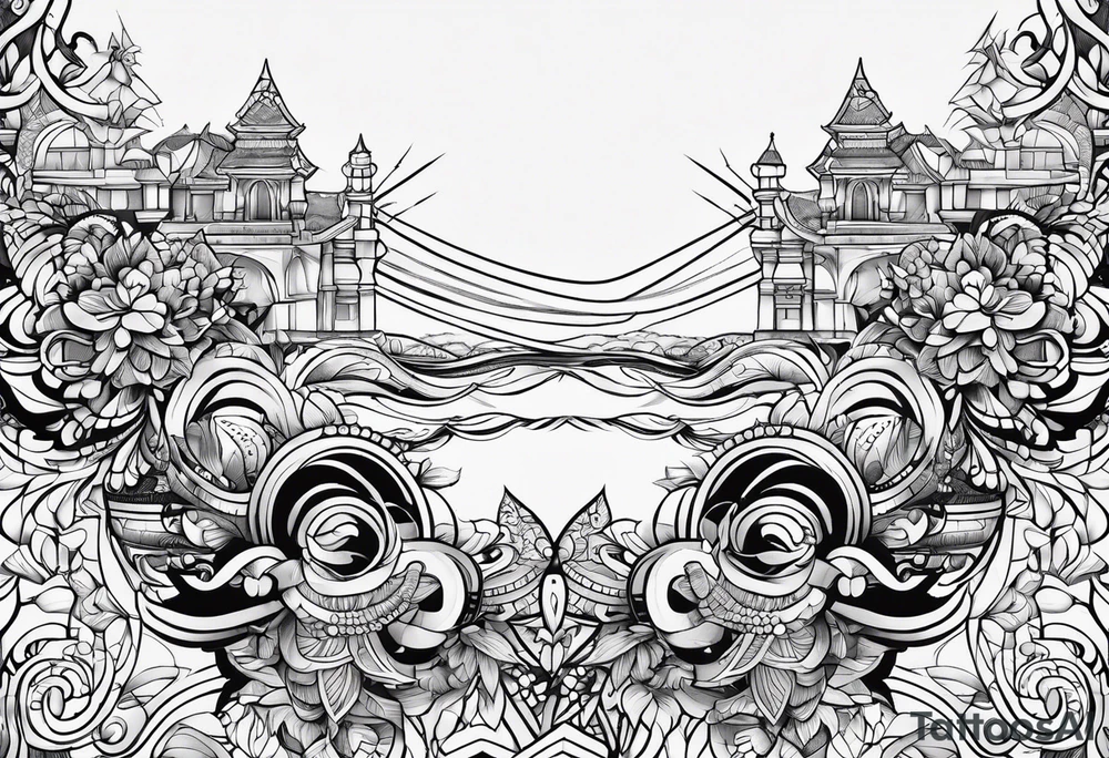 armband, only lines tattoo idea