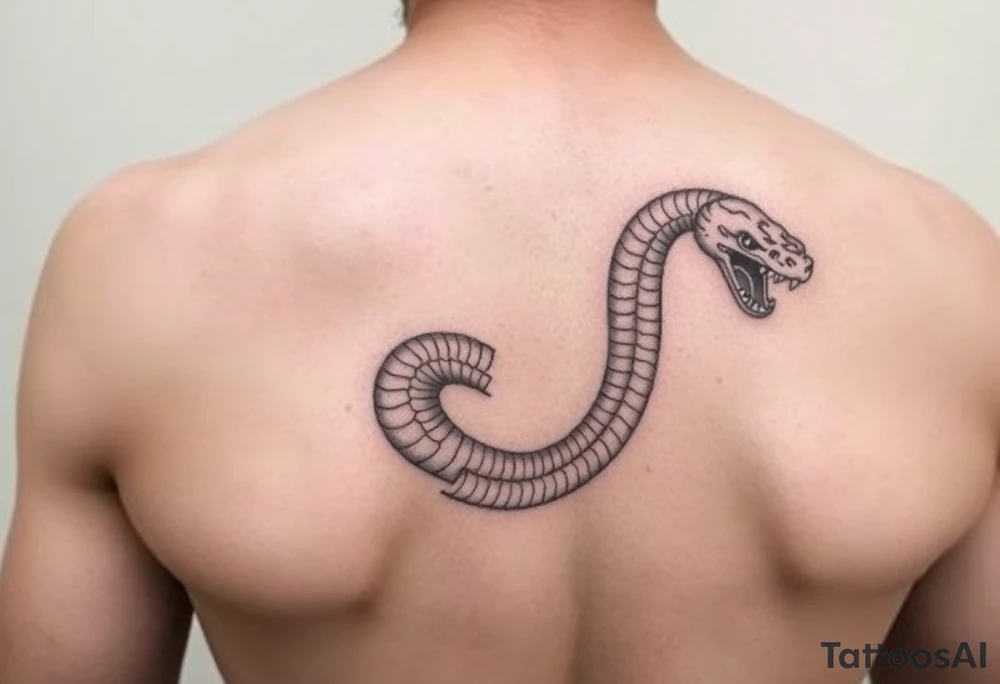 year of the snake tattoo idea