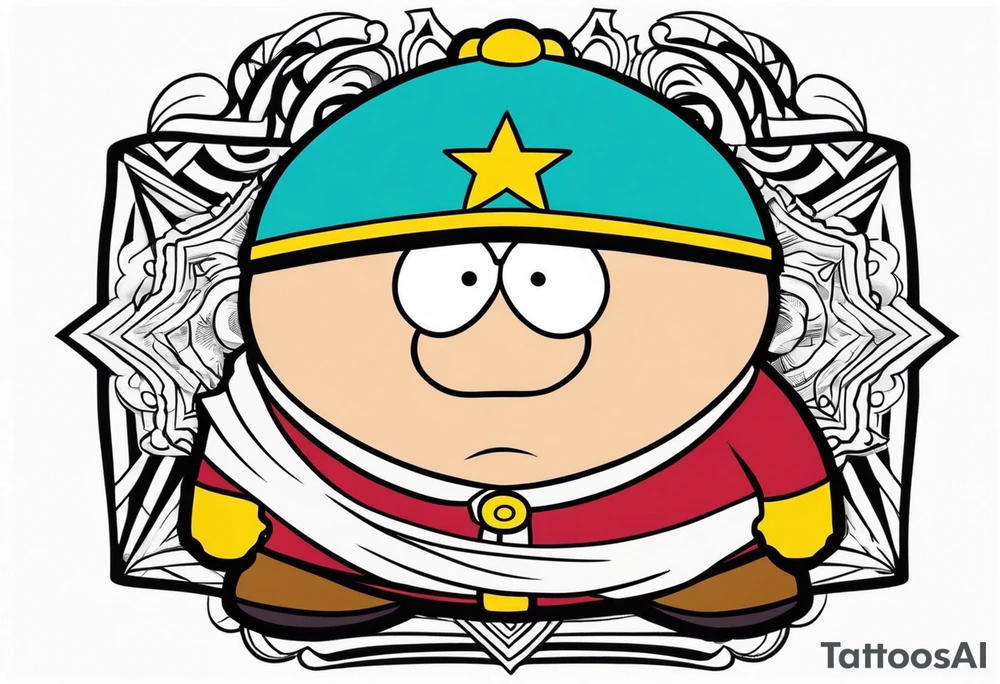 Cartman from South Park tattoo idea