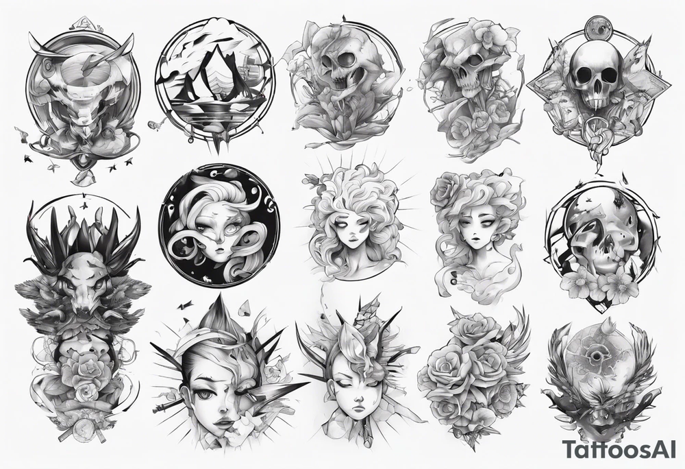anime tattoo idea